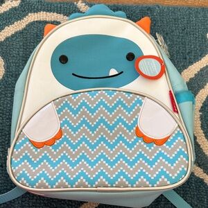 Skip Hop Blue and Orange Kids Backpack